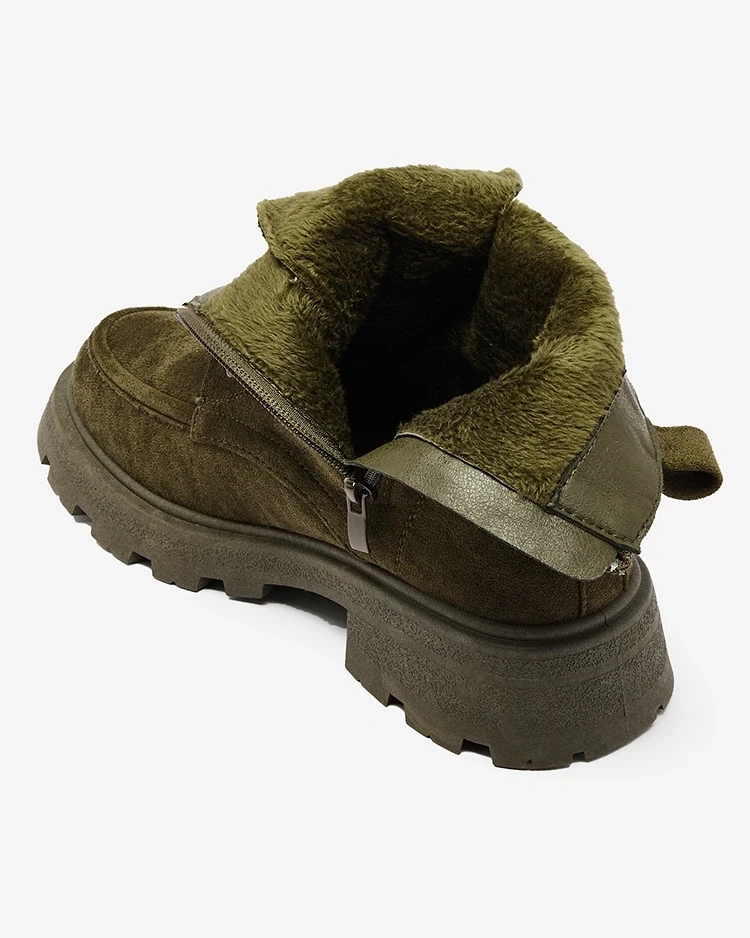Resti Green women&#039;s Oroccar lace-up boots