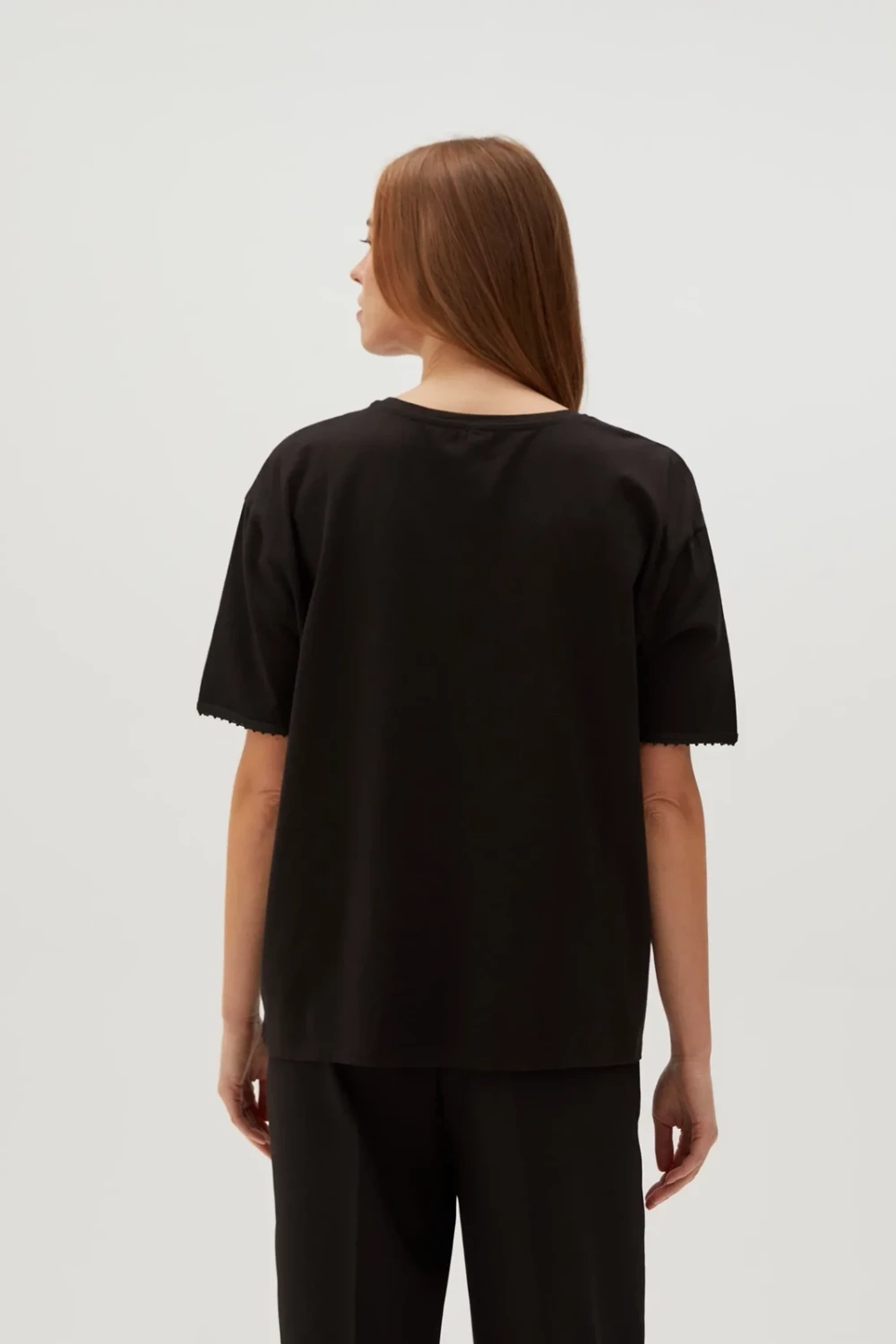 Marisse Women's Blouse Z-Ts-4536 Black