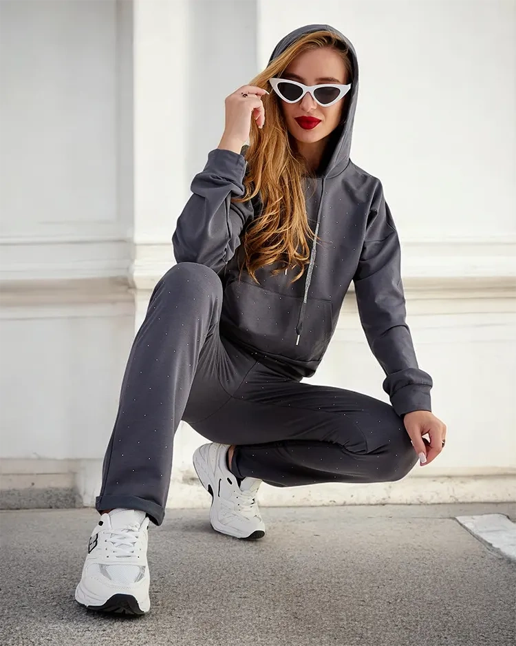 Resti Cotton women's sweatshirt set