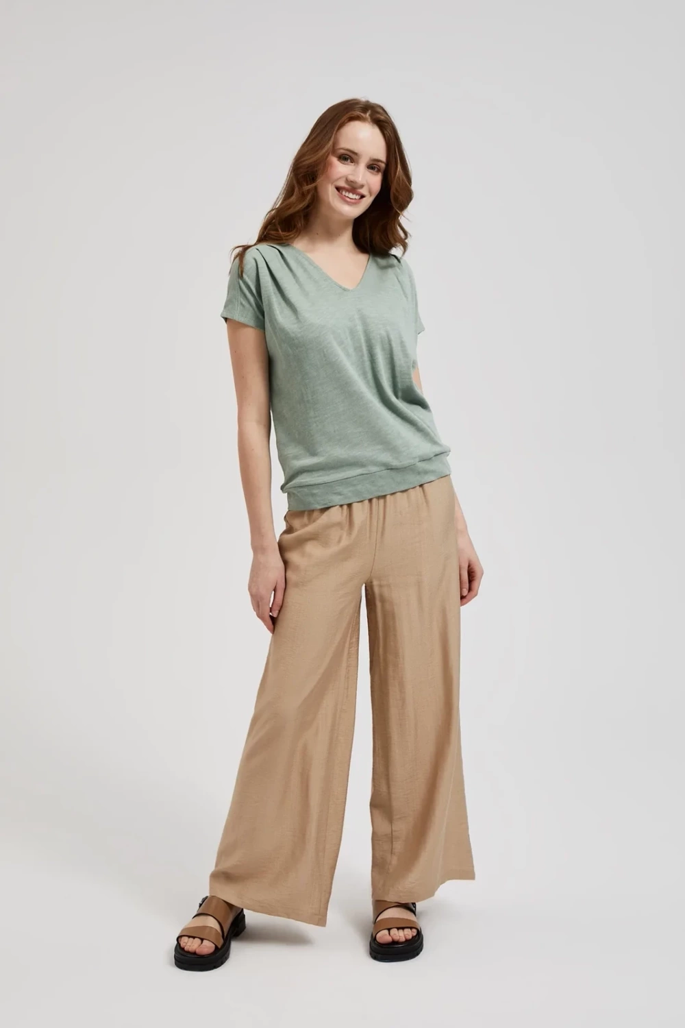 Marisse Women's Blouse L-Ts-4351 Olive
