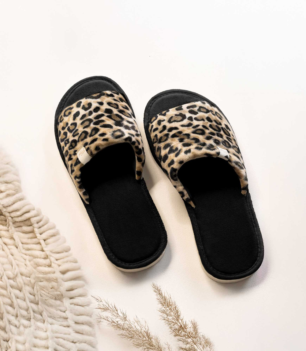 Дамски чехли Natural Style NS-045 черни