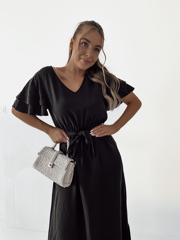 Resti Womens simple midi dress