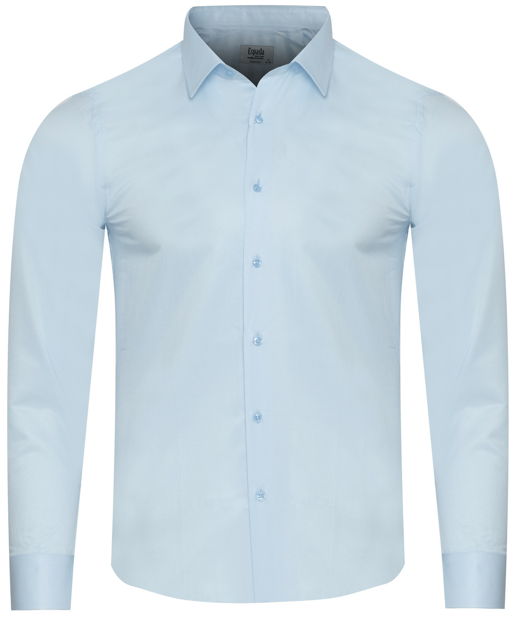 Espada - Pánska Slim Fit Košeľa - 7164 Svetlomodrá