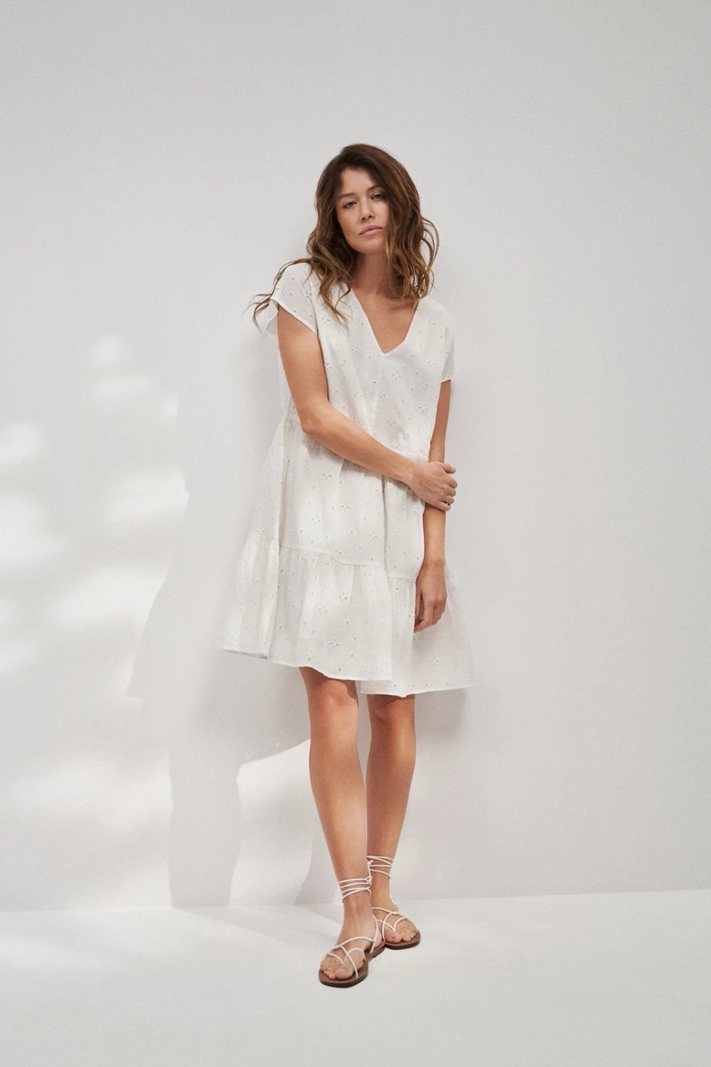 Marisse Women's Dress L-Su-4339 White