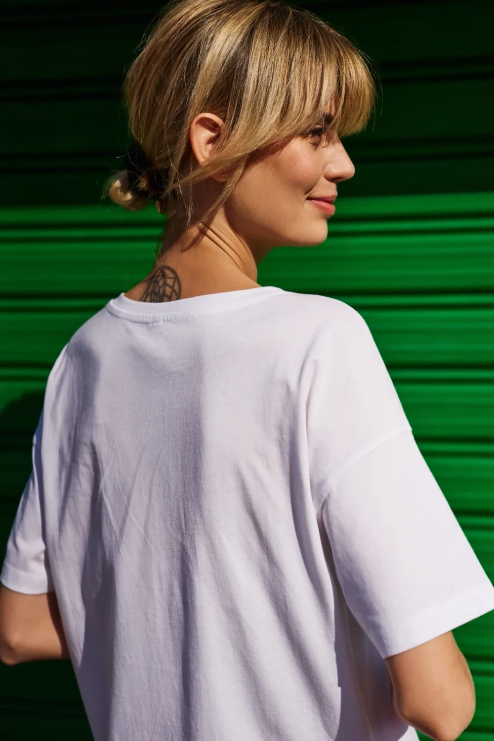 Marisse Women's T-Shirt L-Ts-4740 White