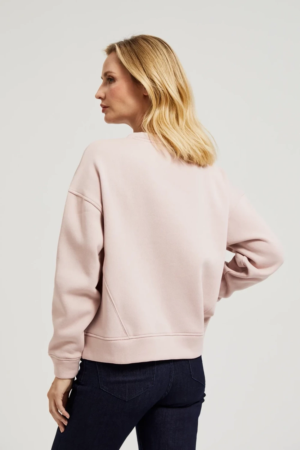 Marisse Women&#039;s Sweatshirt Z-Bl-4524 Pink