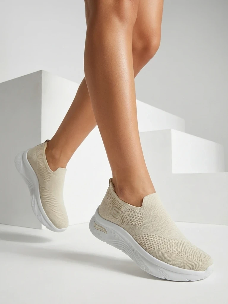 Dámske látkové slip-on tenisky Resti Selina