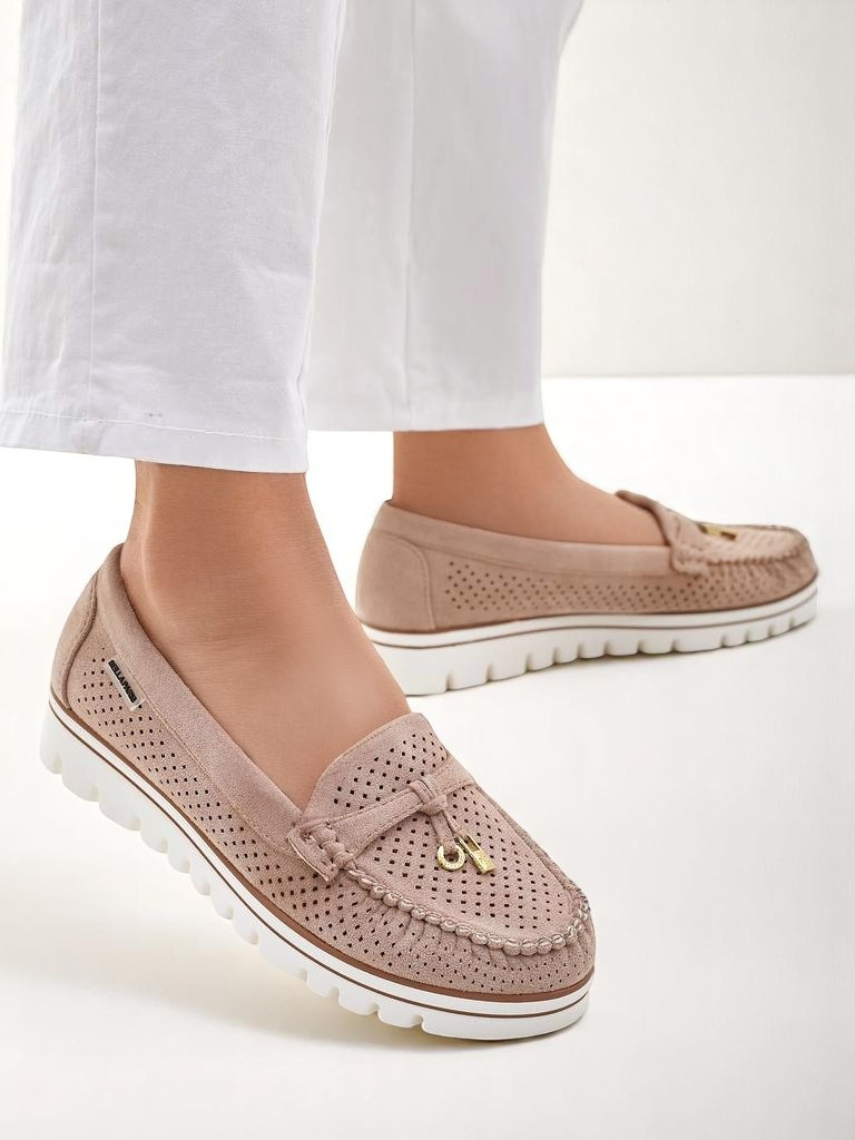 Resti Women&#039;s perforated moccasins Elissas