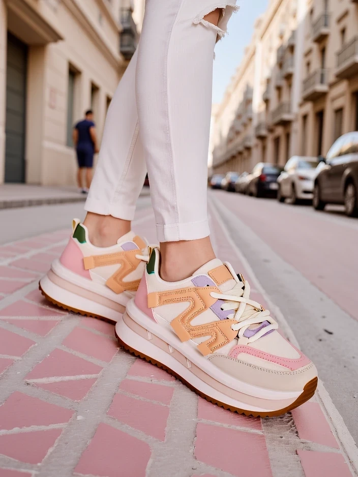 Resti Women&#039;s sporty platform sneakers Eviger