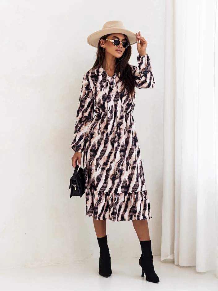 Resti Women's midi dress with print