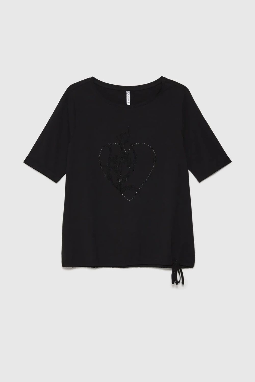 Marisse Women's T-Shirt L-Ts-4611 Black