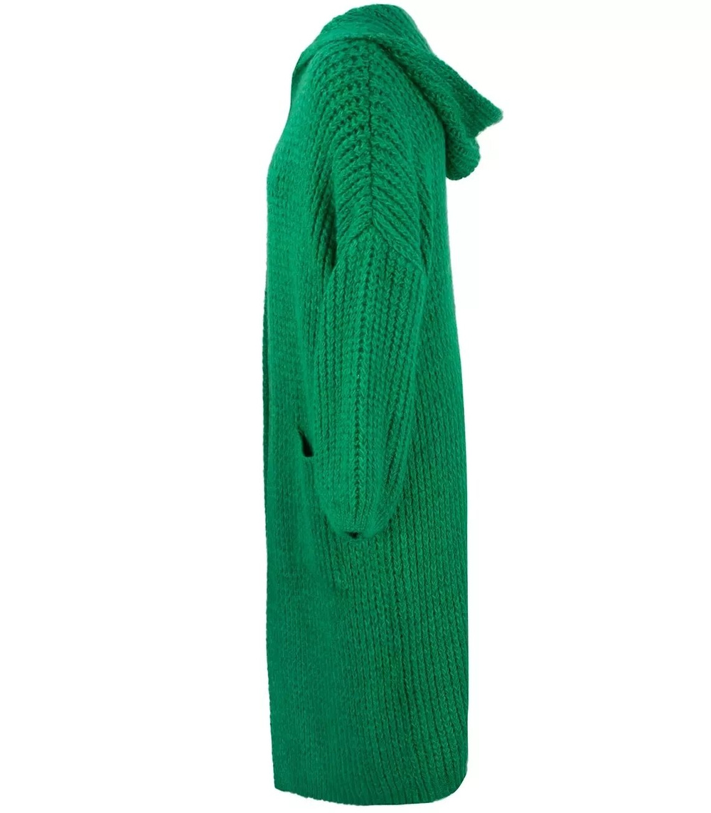 Pri Long warm cardigan sweater thick weave VALERIA