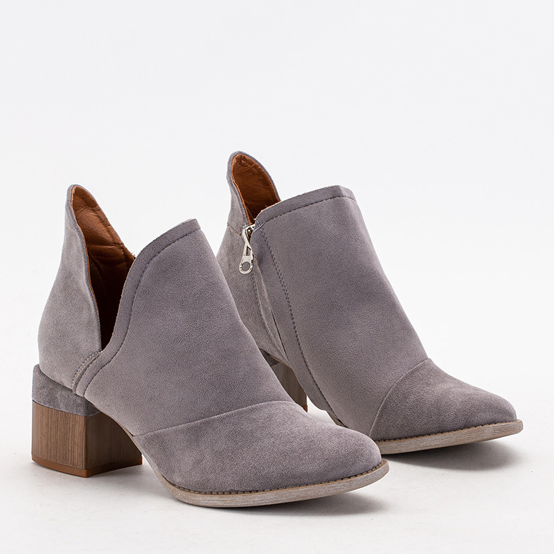 Resti Gray women&#039;s insulated boots on the Karela post - Footwear