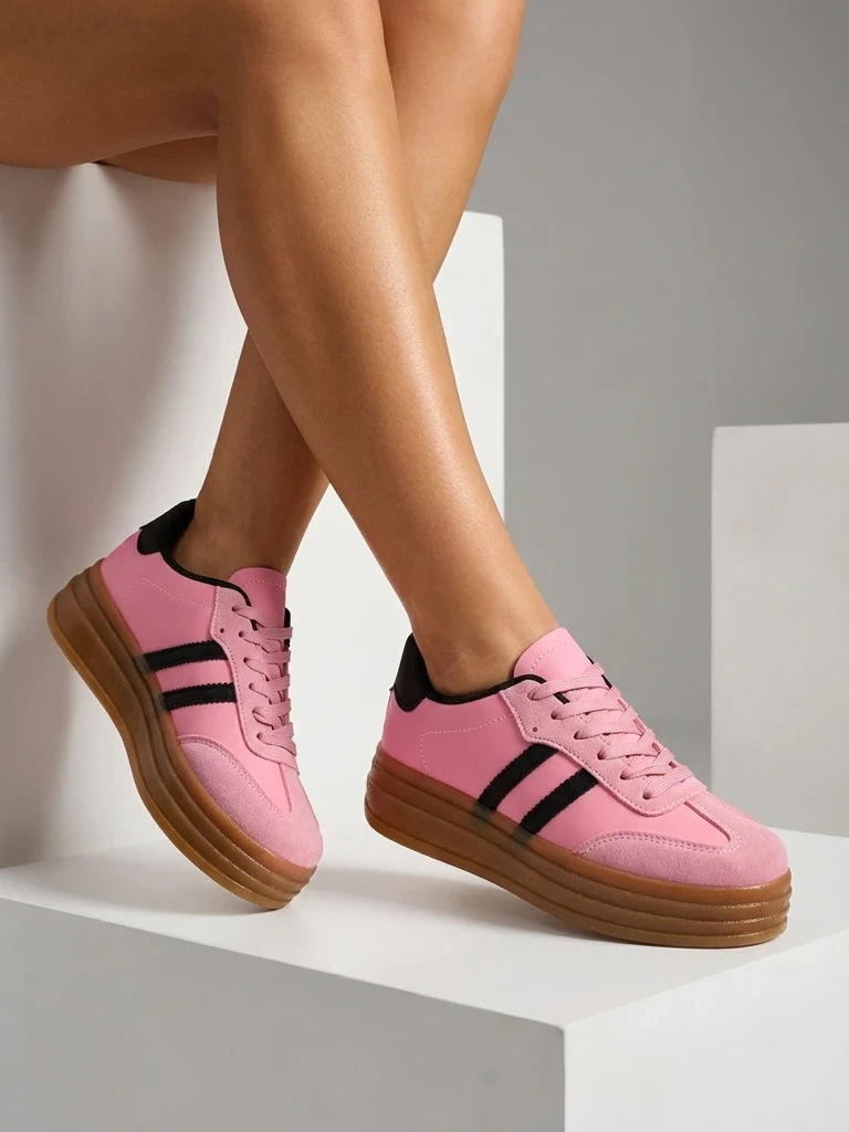 Športové tenisky Adielle Pink/Black