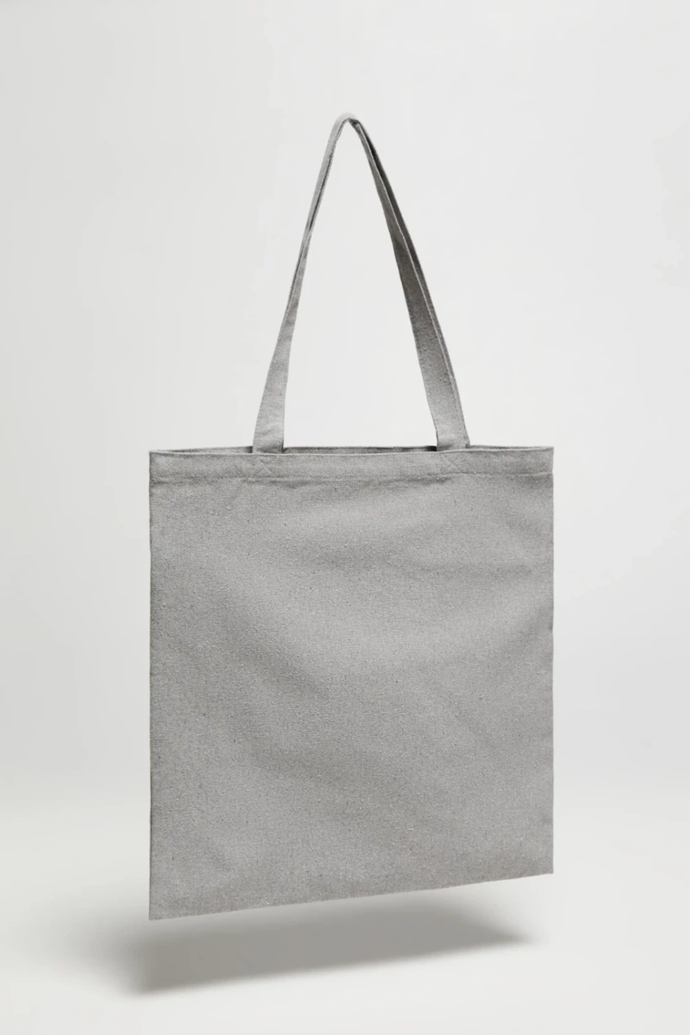Marisse Gray Printed Shopper Bag