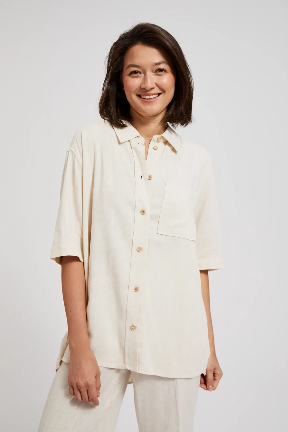 Marisse Women&#039;s Shirt L-Ko-4337 L.Beige