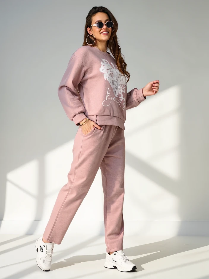 Resti Women's viscose set with print