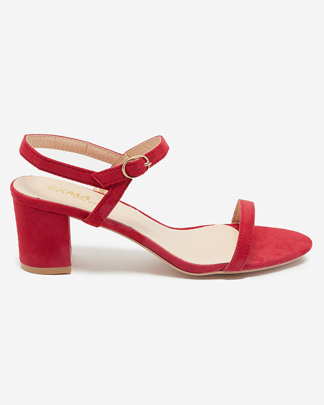 Resti Red Usopi women&#039;s sandals on a post - Footwear