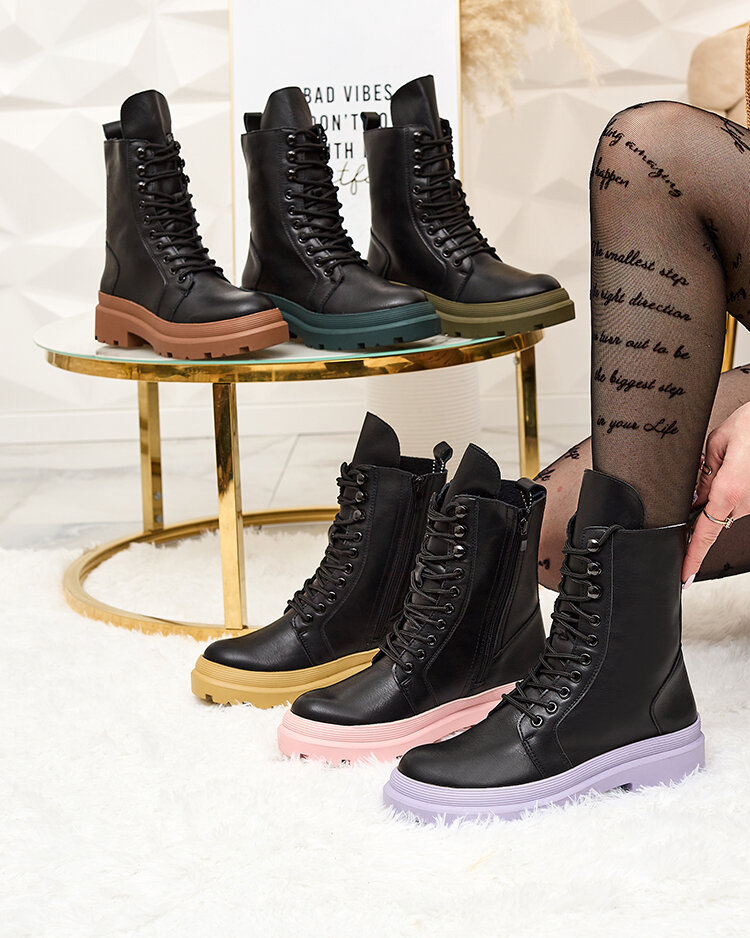 Resti Eco leather women&#039;s bagger boots Vederme