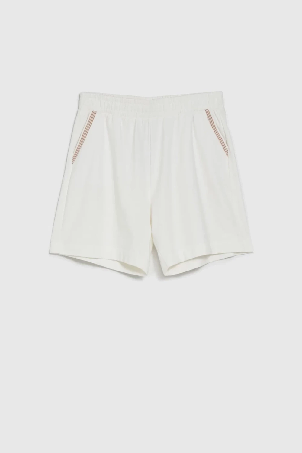 Marisse Women's Shorts L-Sh-4604 Off White