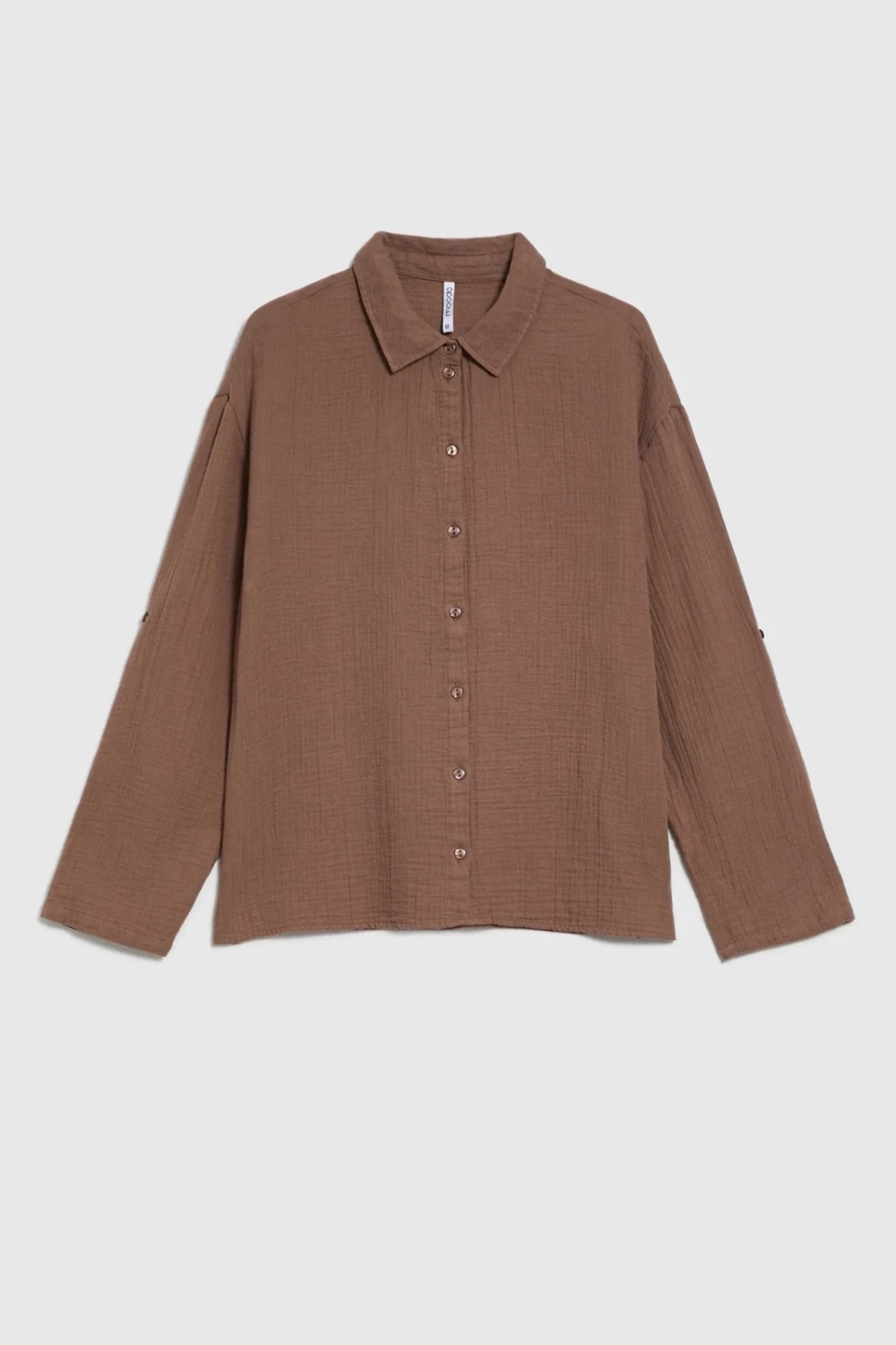 Marisse WOMEN'S SHIRT Z-KO-4800 COFFEE