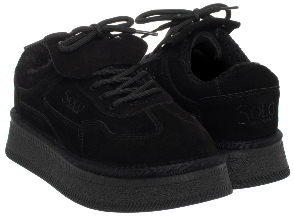 SOLO SOPRANI COUTURE - Jenny suede snehule