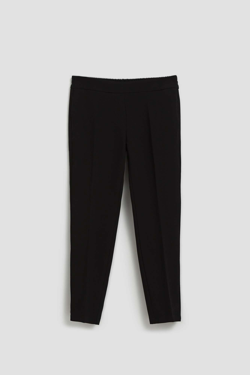 Wrinkled 7/8 leg trousers