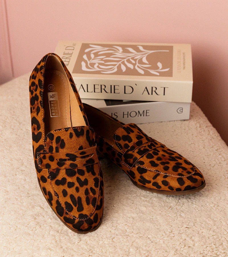 Gemre Pantofi clasici de damă Nageri cu imprimeu leopard