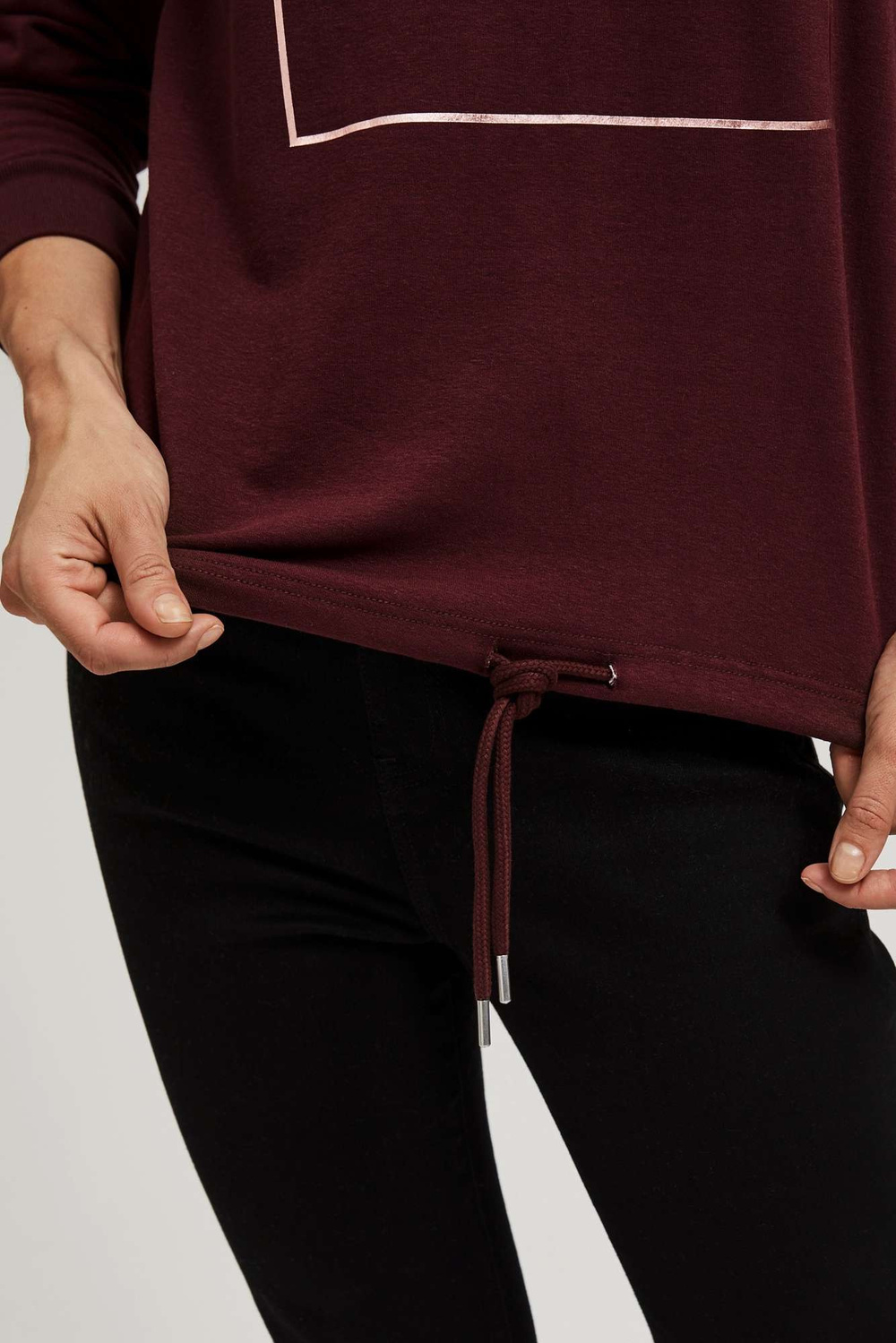 Simple sweatshirt with print