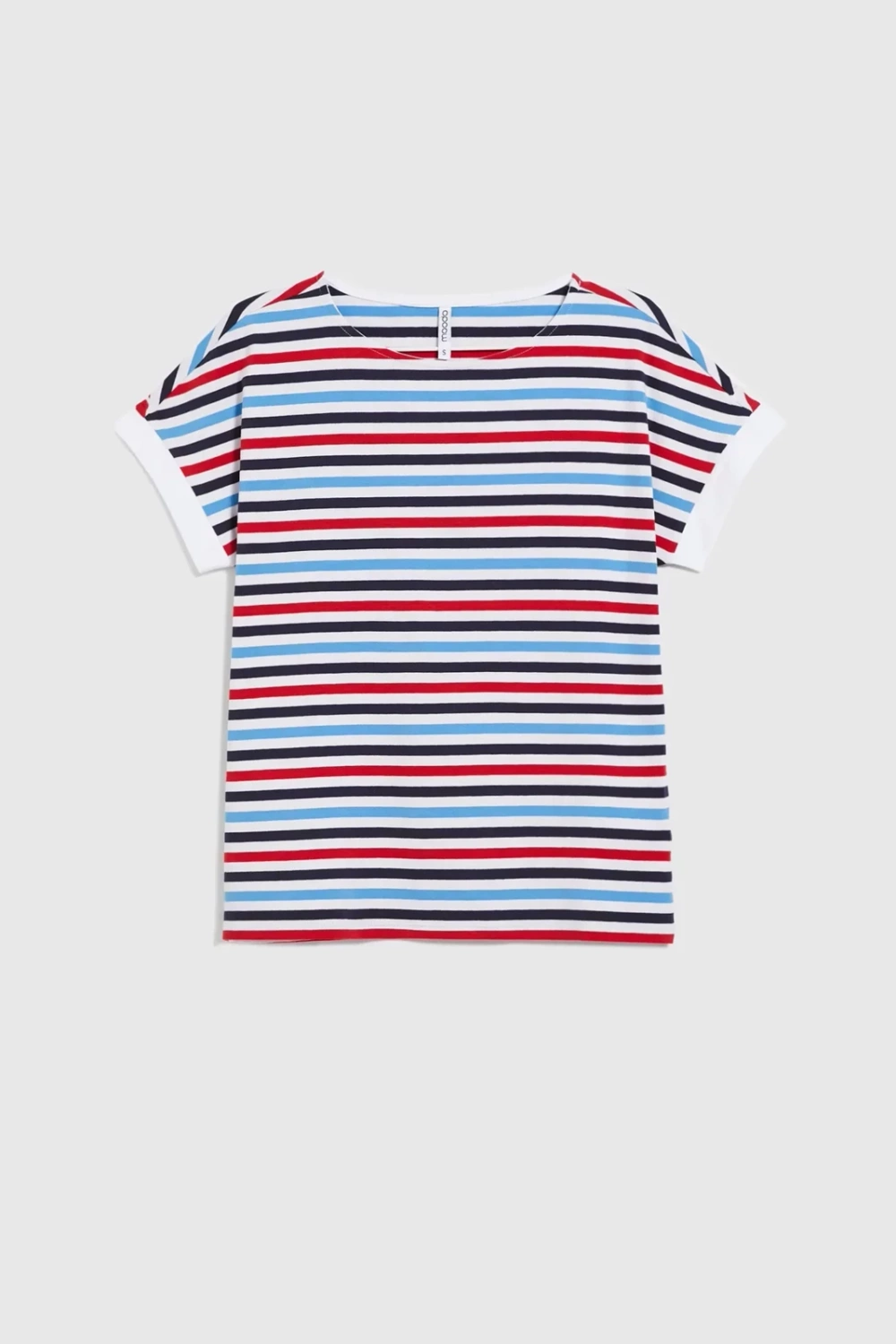 Marisse Women's T-Shirt L-Ts-4642 Navy