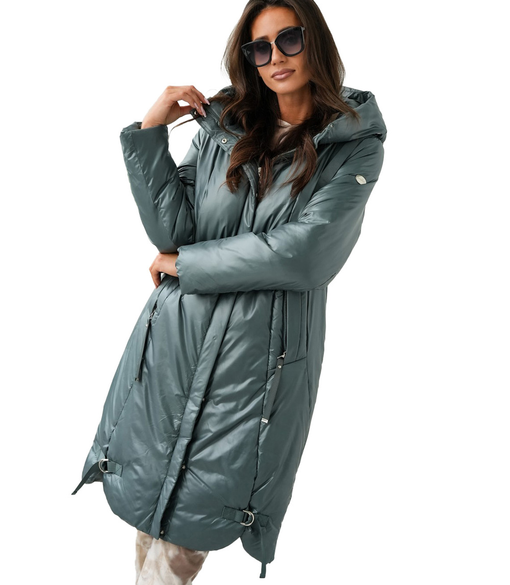 Pri Long elegant women&#039;s winter coat insulated delicate sheen REGINA