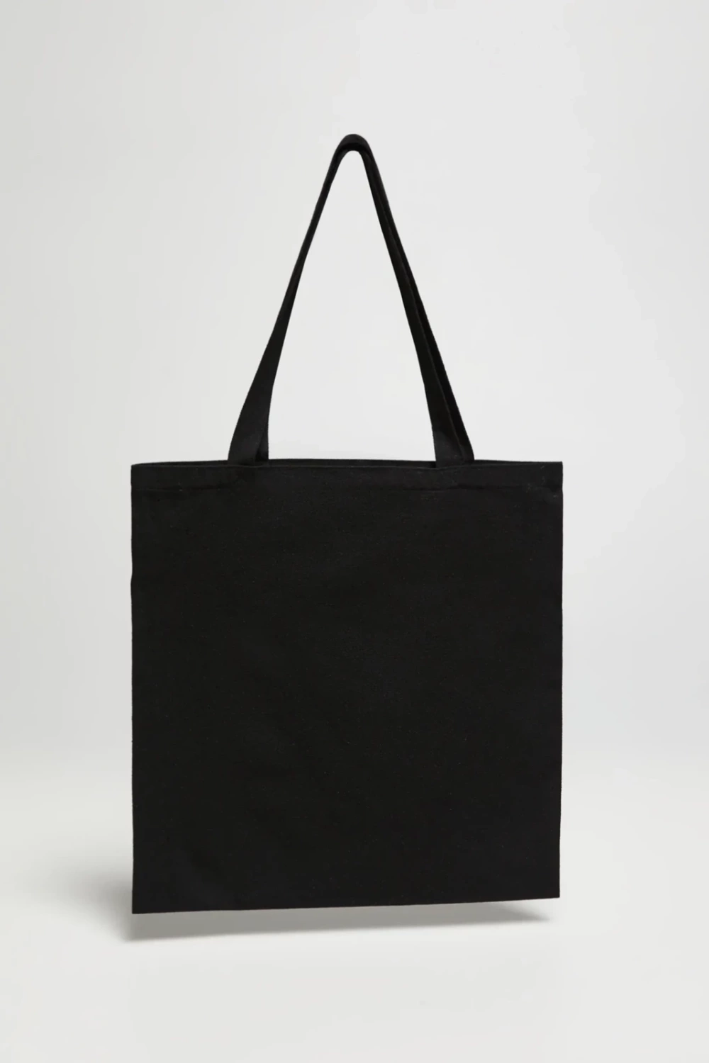 Marisse Black Shopper Bag With Inscription