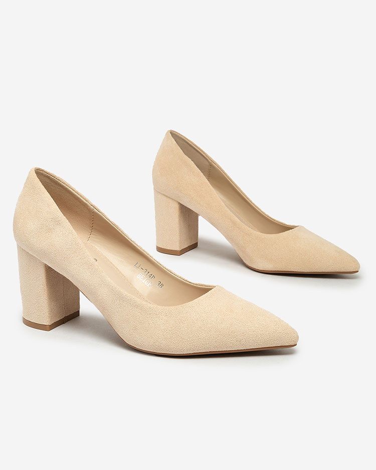 Resti Womens eco-suede Apessta pumps