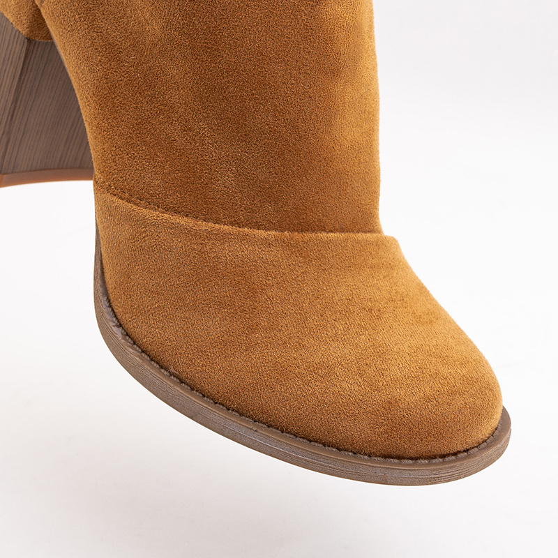 Resti Women&#039;s boots with camel cut-outs Plinara - Footwear