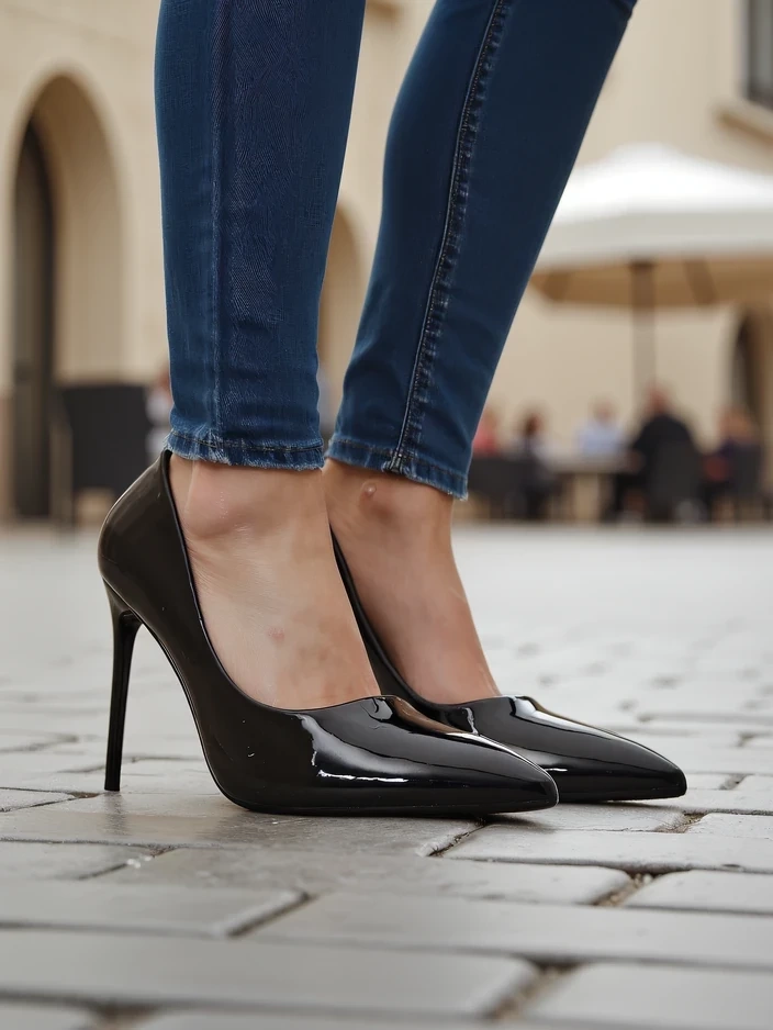 Resti Women's classic pointed stilettos Dofenis