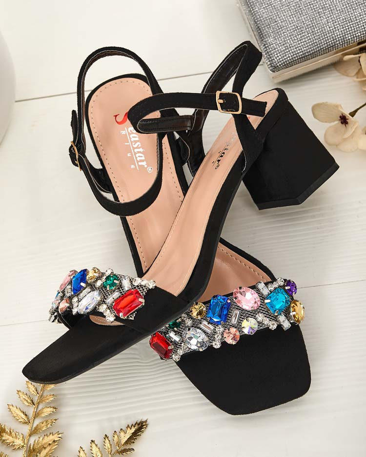 Resti Women's Sandals on a post with crystals Osdar