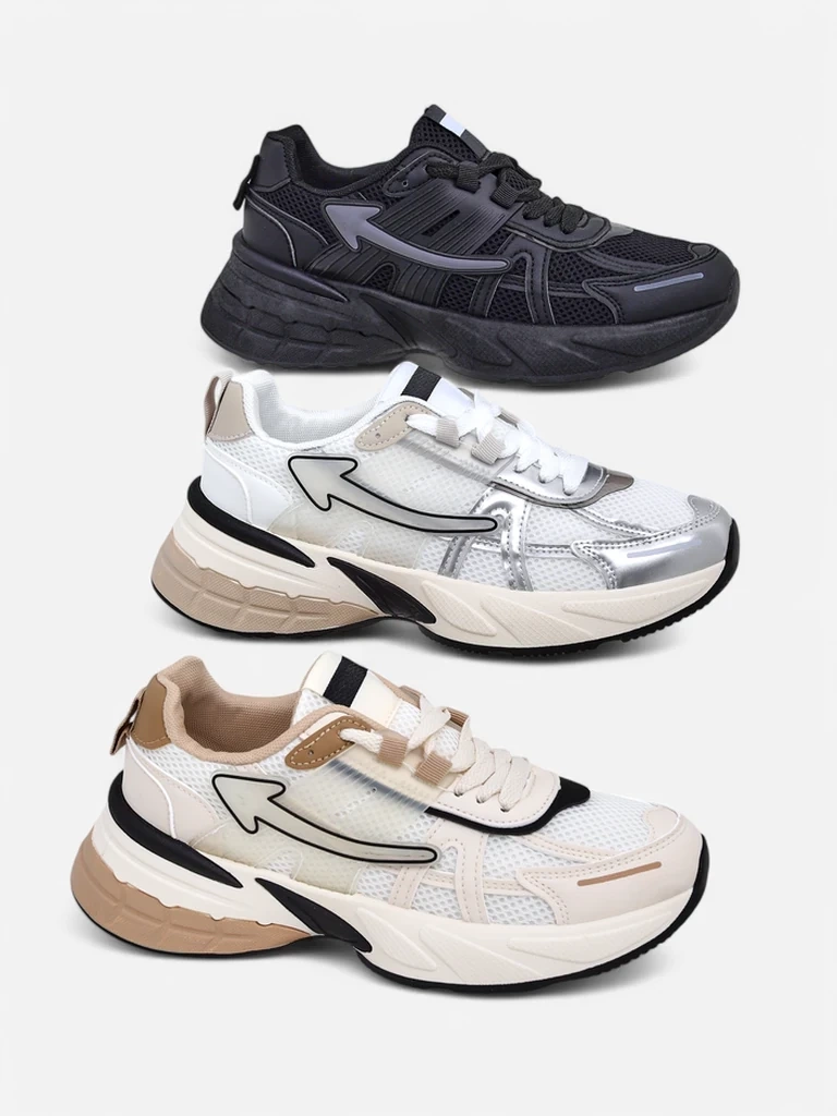 Resti Women's Sports Sneakers on a thicker sole Beysa