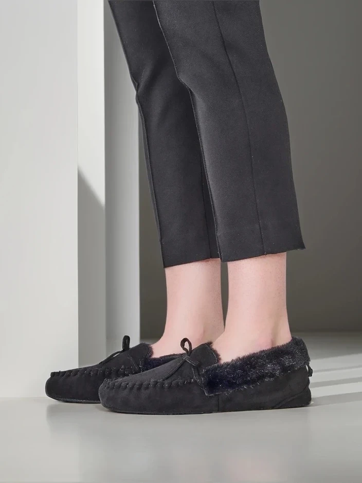 Resti Women's moccasins with fur Ahtikes
