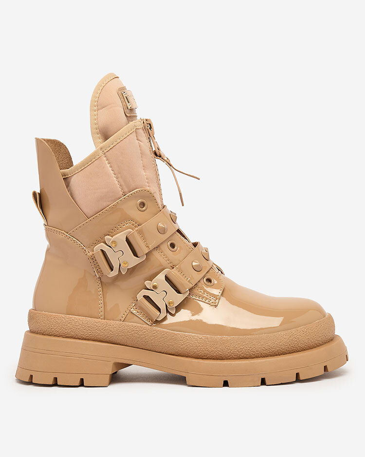 Resti Light brown women's bagger boots Hennobs