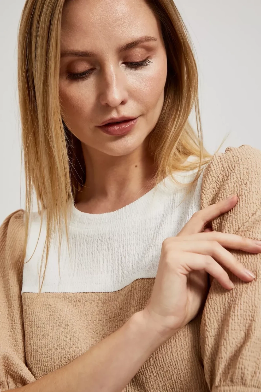 Marisse Women&#039;s Blouse L-Ts-4309 Beige
