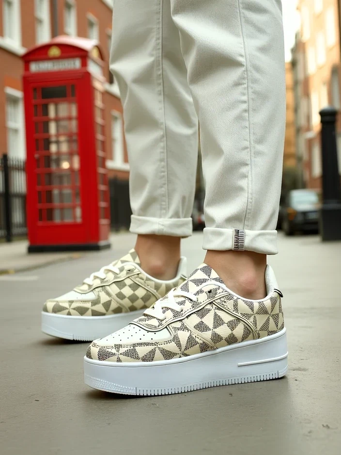 Resti Women's sports shoes with Ozofio print