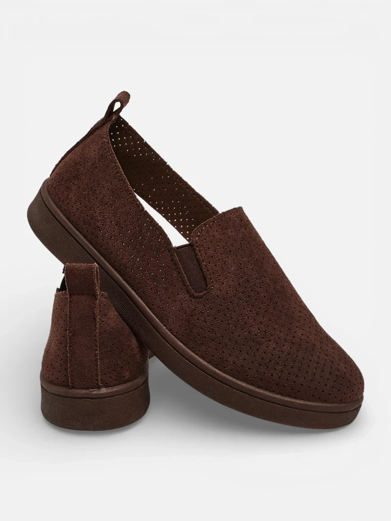 Dámske slip-on topánky Resti Openwork