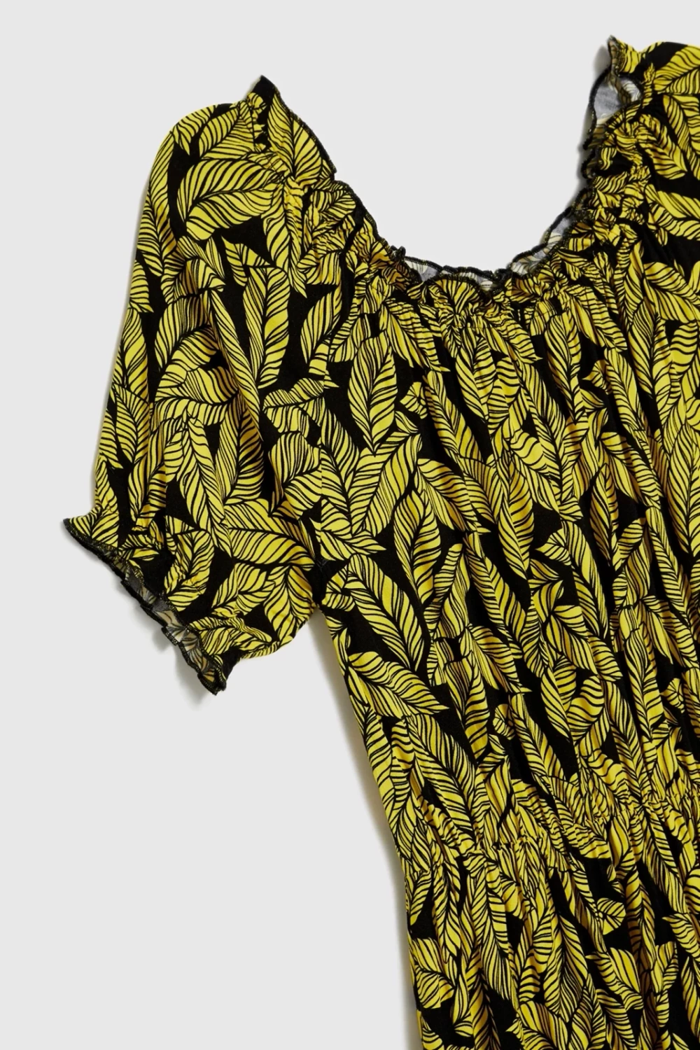 Marisse Yellow Viscose Dress