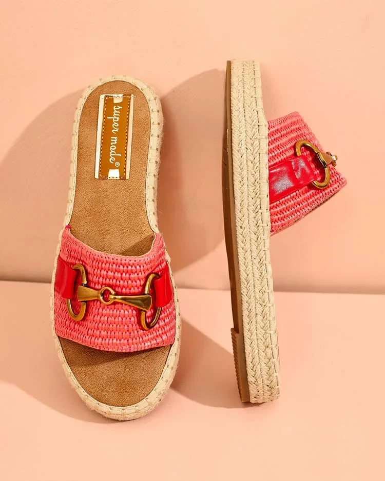 Resti Royalfashion Women&#039;s Abic decorative flip-flops