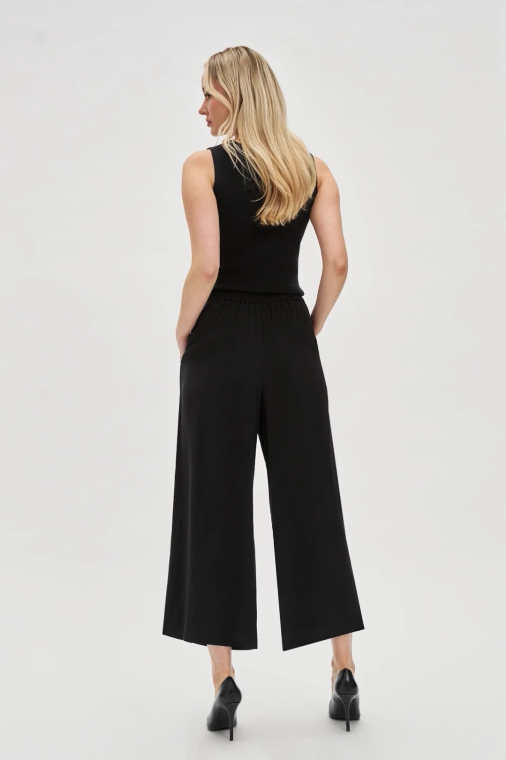 Marisse Women's Trousers L-Sp-4634 Black