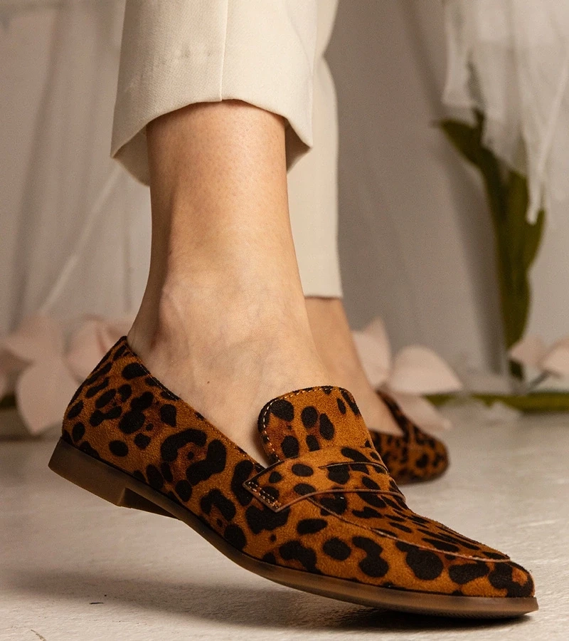 Gemre Pantofi clasici de damă Nageri cu imprimeu leopard