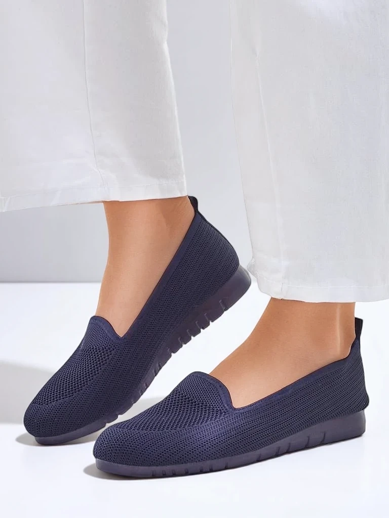 Resti Women's fabric moccasins Caerit