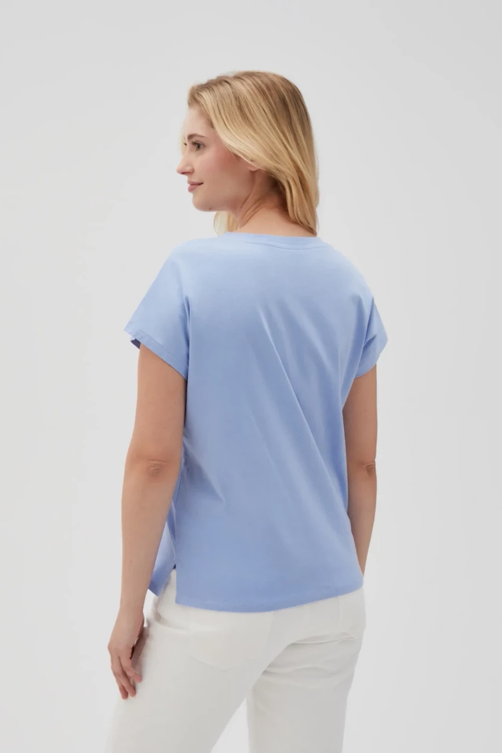 Marisse Women's T-Shirt L-Ts-4623 Blue