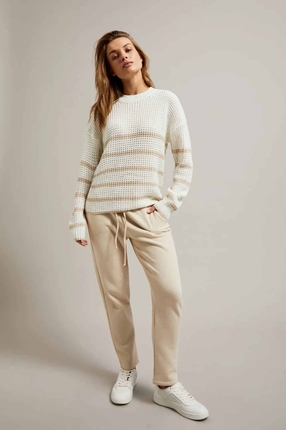 Marisse Women&#039;s Sweater Z-Sw-4543 Off White