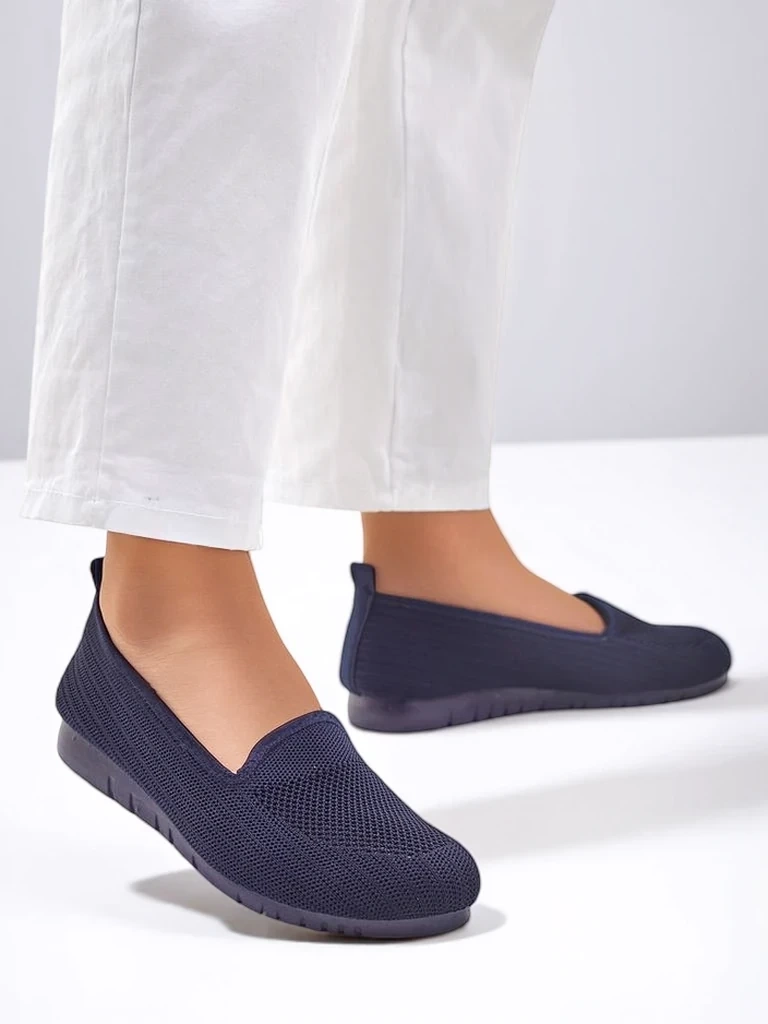 Resti Womens fabric moccasins Caerit